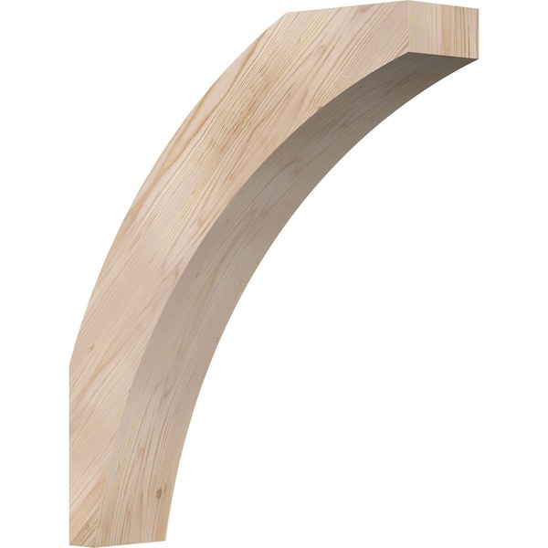 Ekena Millwork 5 1/2"W x 24"D x 28"H Thorton Smooth Knee Brace, Douglas Fir BRC06X24X28THR00SDF - main